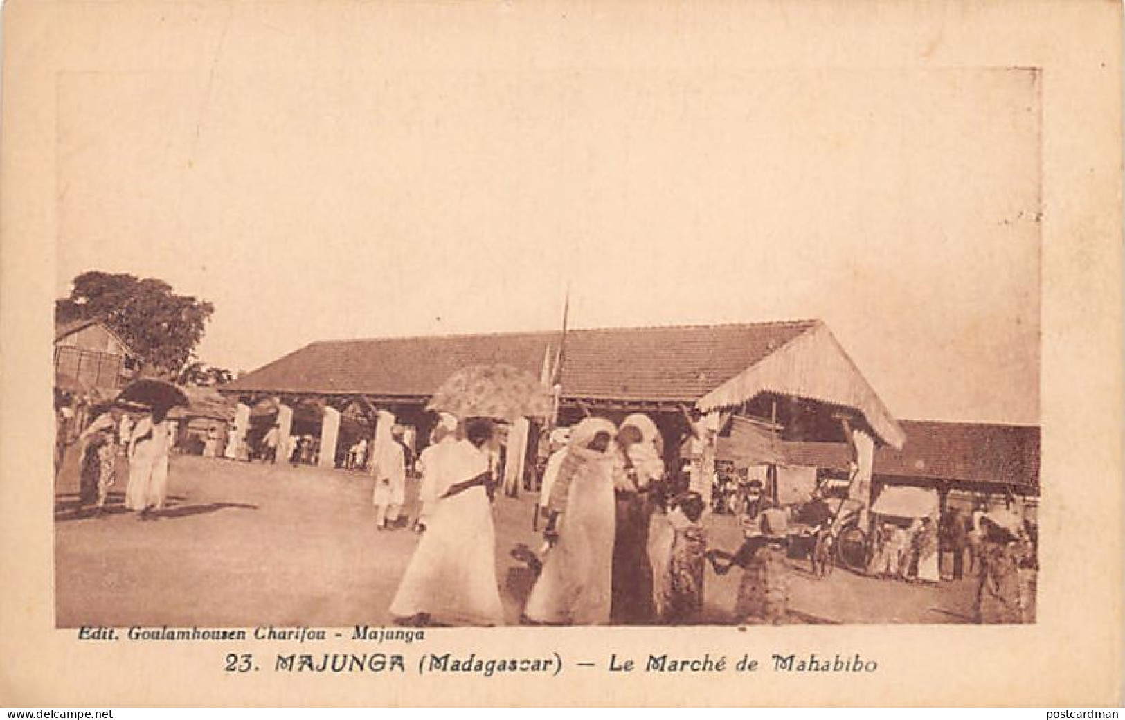 Madagascar - MAJUNGA - Le Marché De Mahabibo - Ed. G. Charifou Fils 23 - Madagaskar