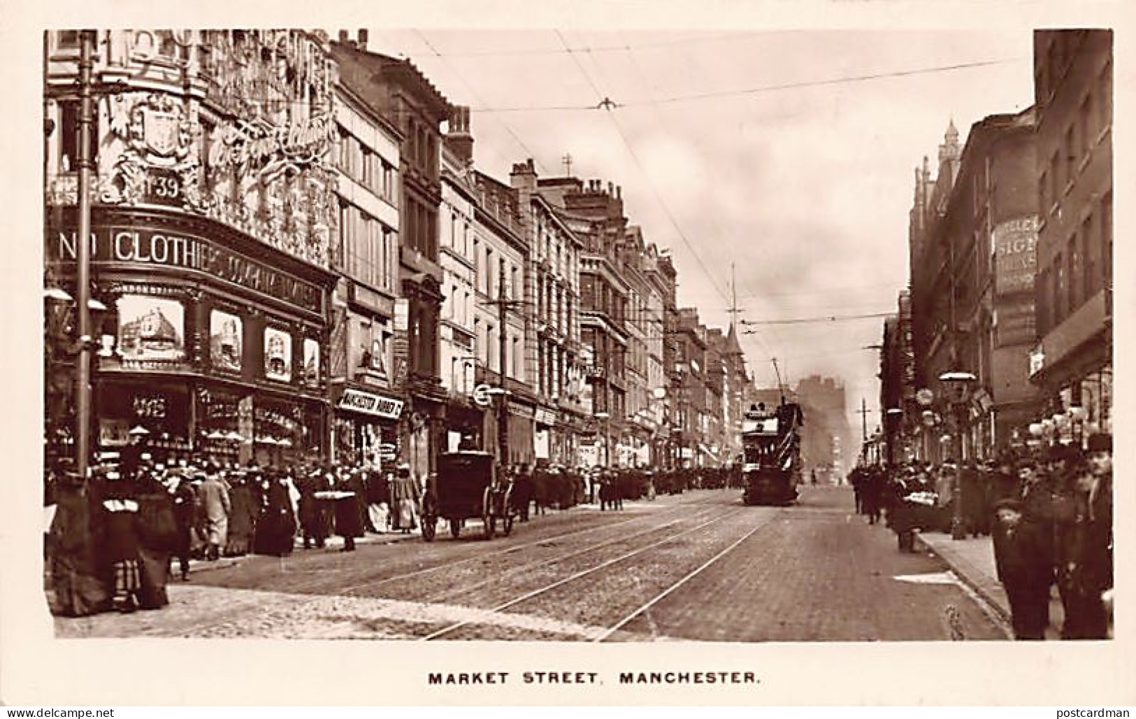 England - Lancs - MANCHESTER Market Street - Manchester
