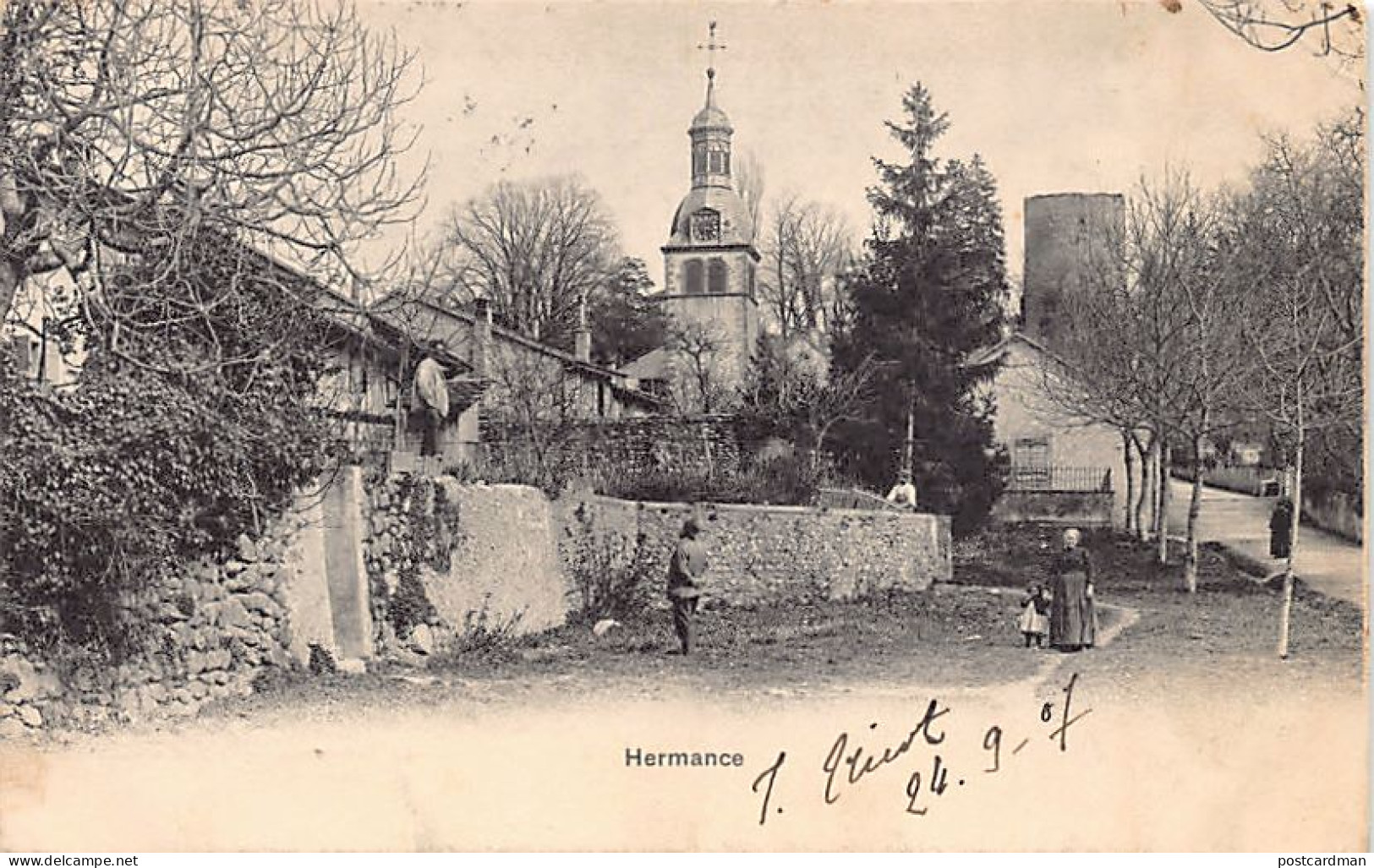 Suisse - Hermance (GE) Église Saint-Georges - Ed. Inconnu  - Hermance