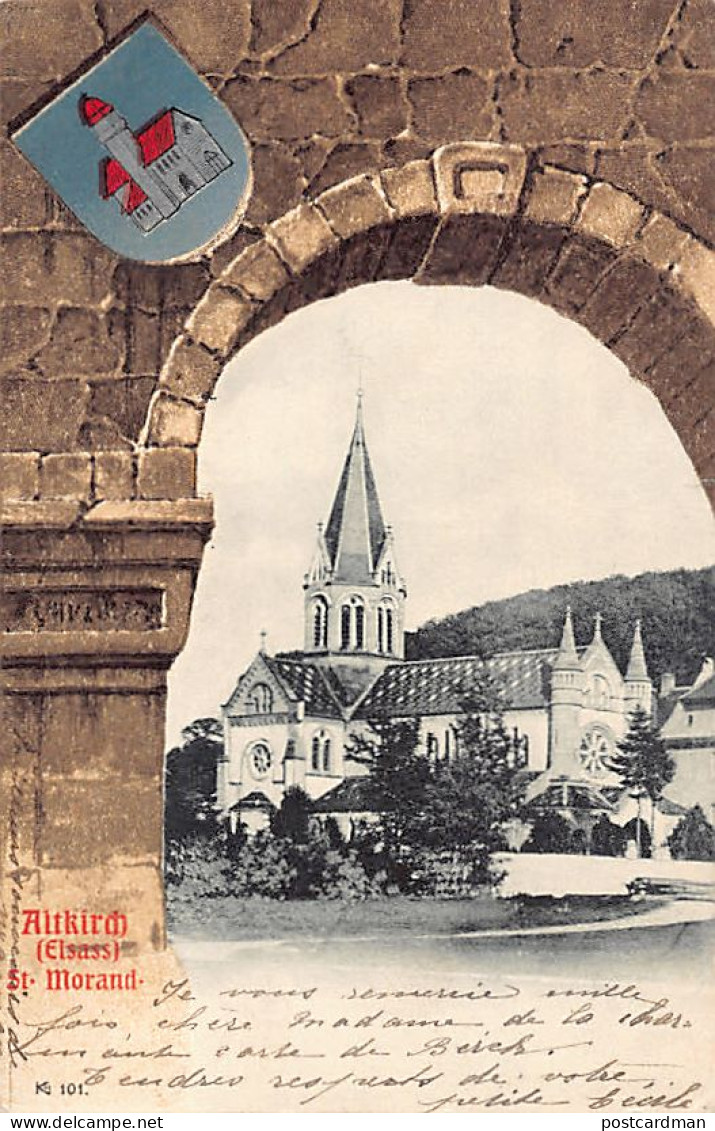 Altkirch - église Saint-Morand - Ed. Eugènie Grosjean - Altkirch
