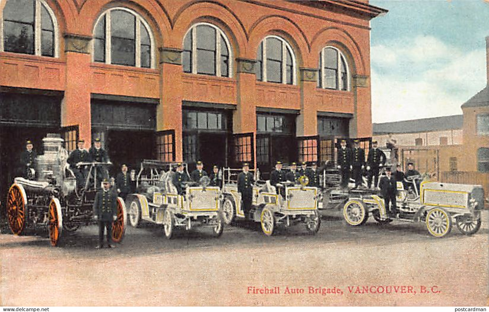 Canada - VANCOUVER (BC) Firehall Fire Brigade - Publ. European Import Co. 3 - Vancouver