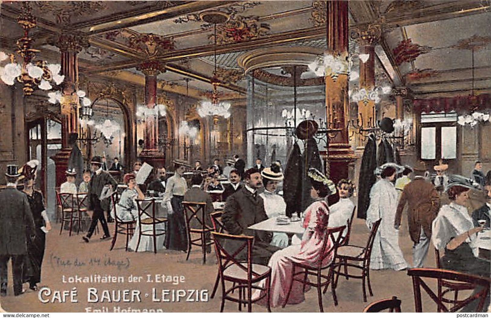 Deutschland - LEIPZIG - Café Bauer - Emil Hofmann - Leipzig