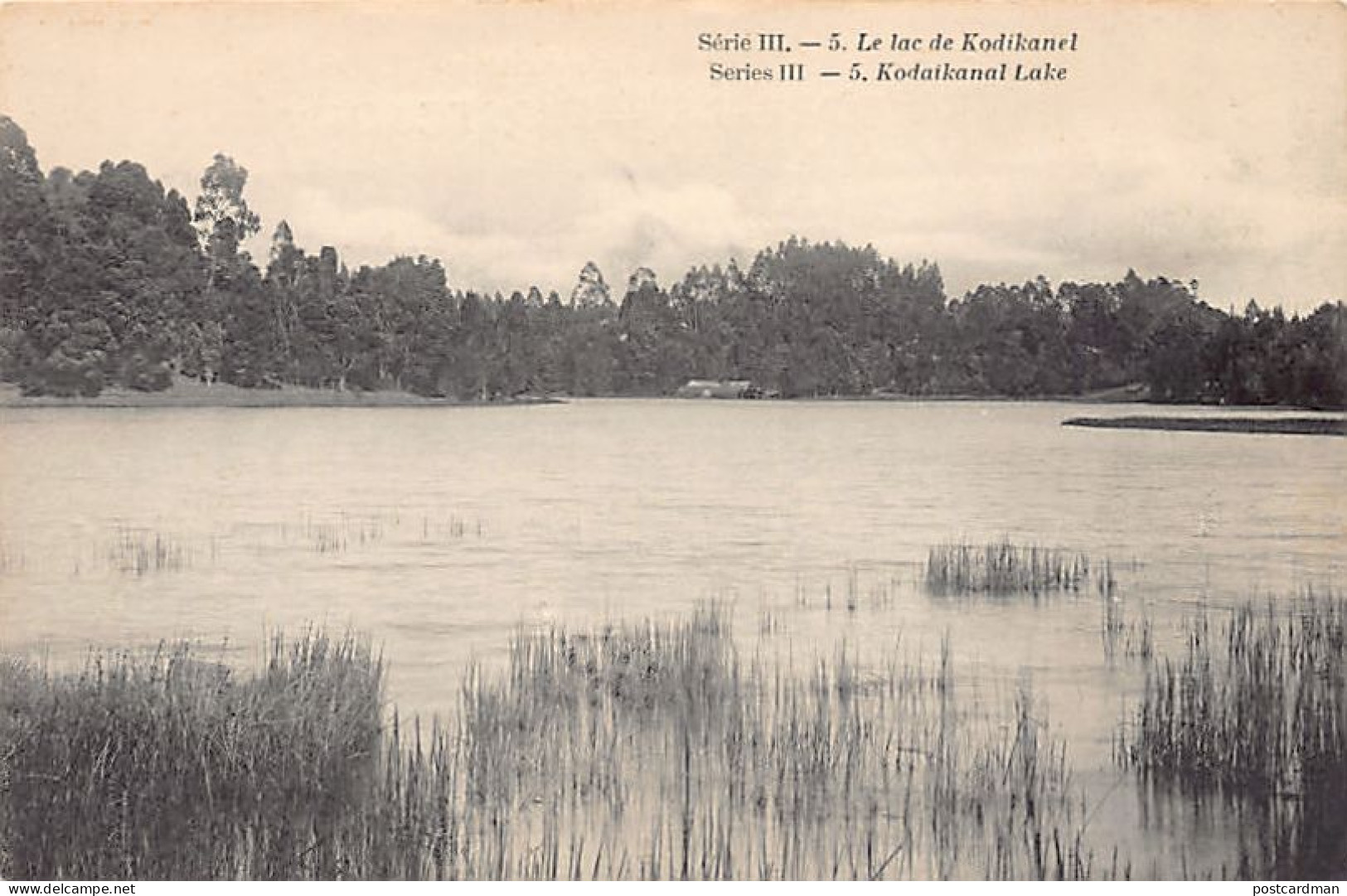 India - KODAIKANAL Tamil Nadu - The Lake - Publ. Works From Industrial Schools Of South India - Inde