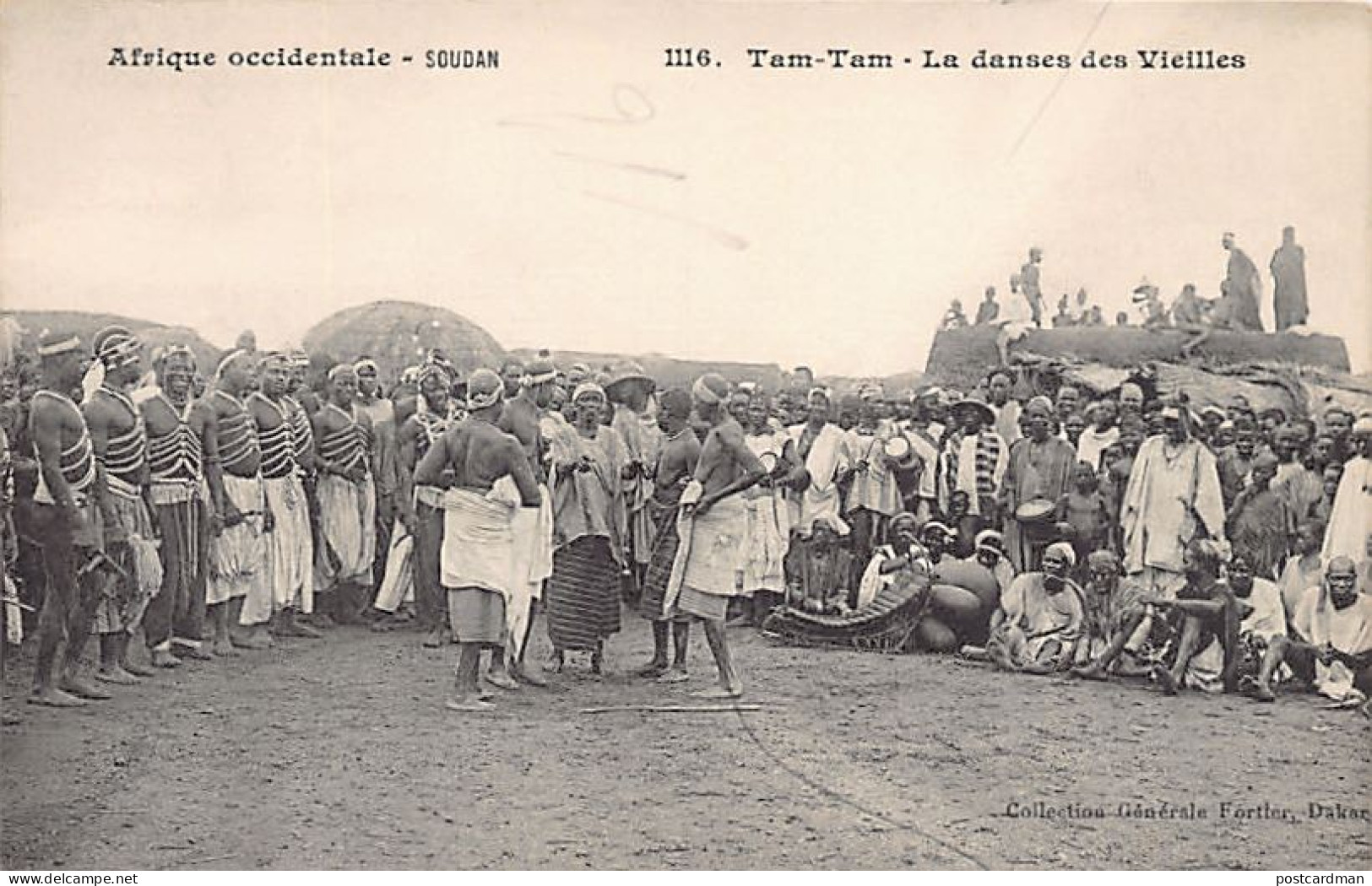 MALI - Tam-Tam - La Danse Des Vieilles - Ed. Fortier 116 - Mali