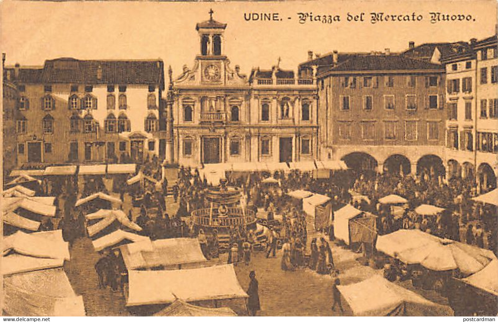 UDINE - Piazza Del Mercato Nuovo - Udine