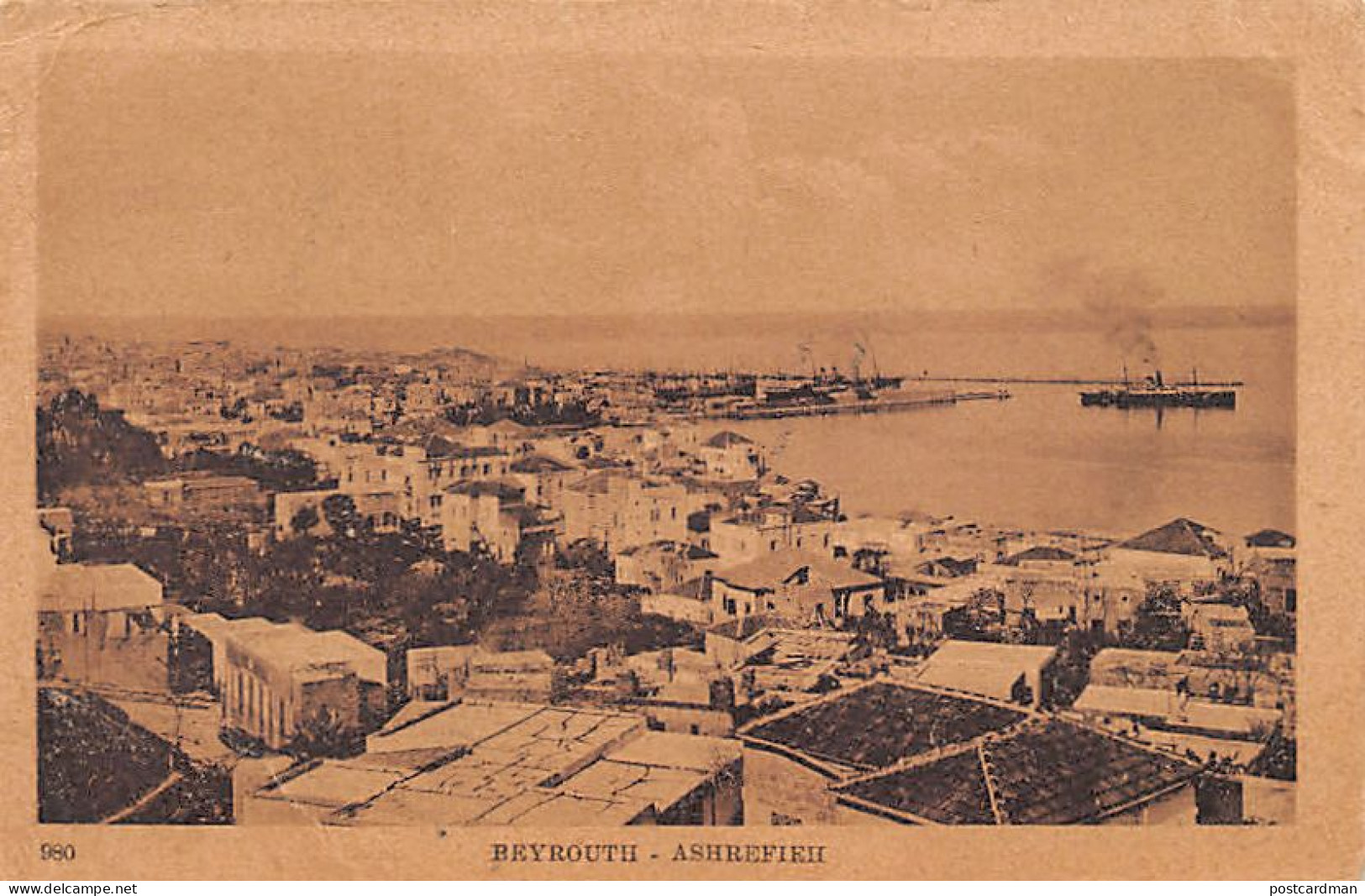 Liban - BEYROUTH - Ashrefieh - Ed. Sarrafian Bros. 980 - Liban
