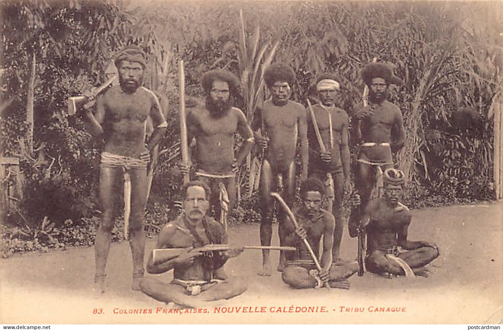 Nouvelle-Calédonie - Tribu Canaque - Ed. Inconnu 83 - Nouvelle Calédonie