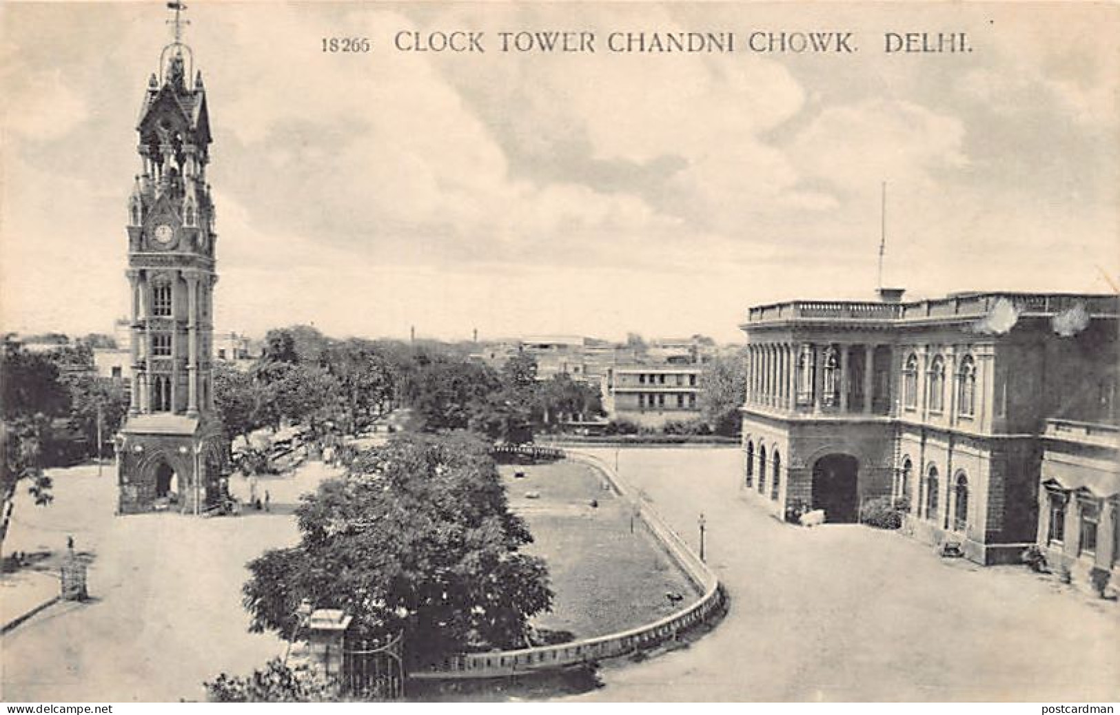 India - DELHI - Clock Tower, Chandni Chowk - Inde