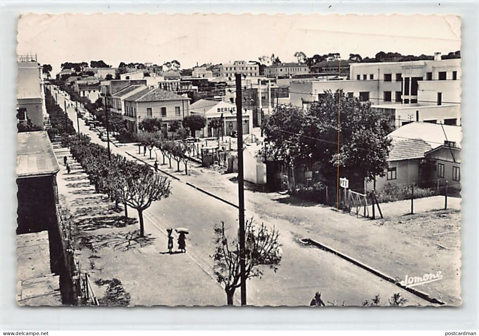 Algérie - CHELF Orléansville - Rue Carnot - Barraques P.T.T. - Ed. Jomone 14 - Chlef (Orléansville)