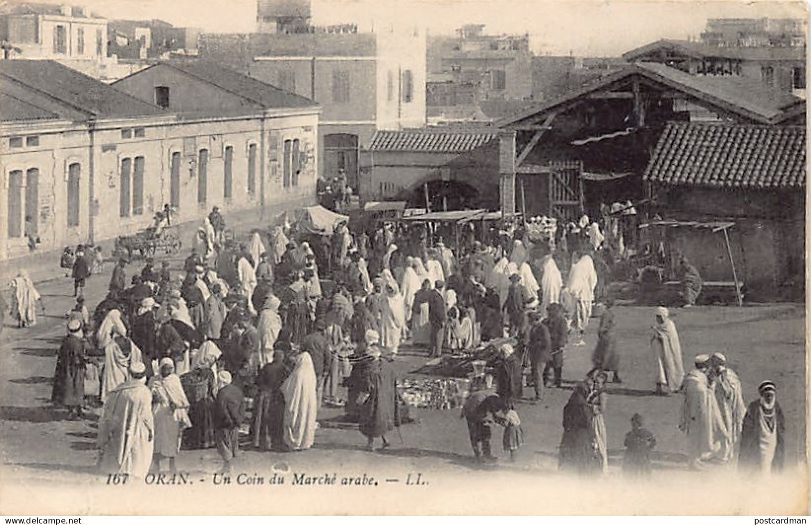 ORAN - Un Coin Du Marché Arabe - Oran