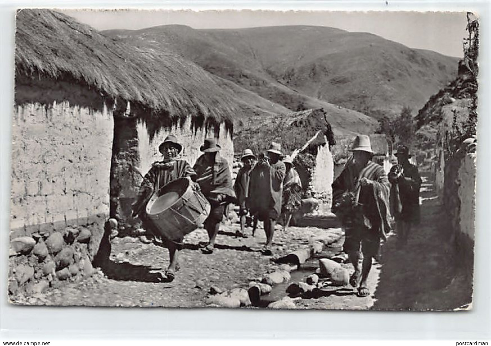 Peru - OCONGATE - Musicos Indios - Ed. Swiss Foto 64410 - Peru