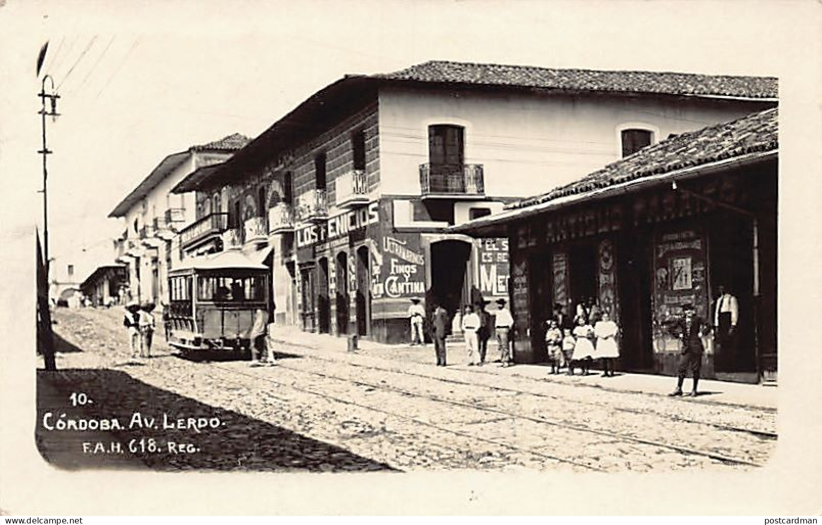 Mexico - CÓRDOBA - Avenida Lerdo - REAL PHOTO - Ed. F.A.H. 10 - Messico