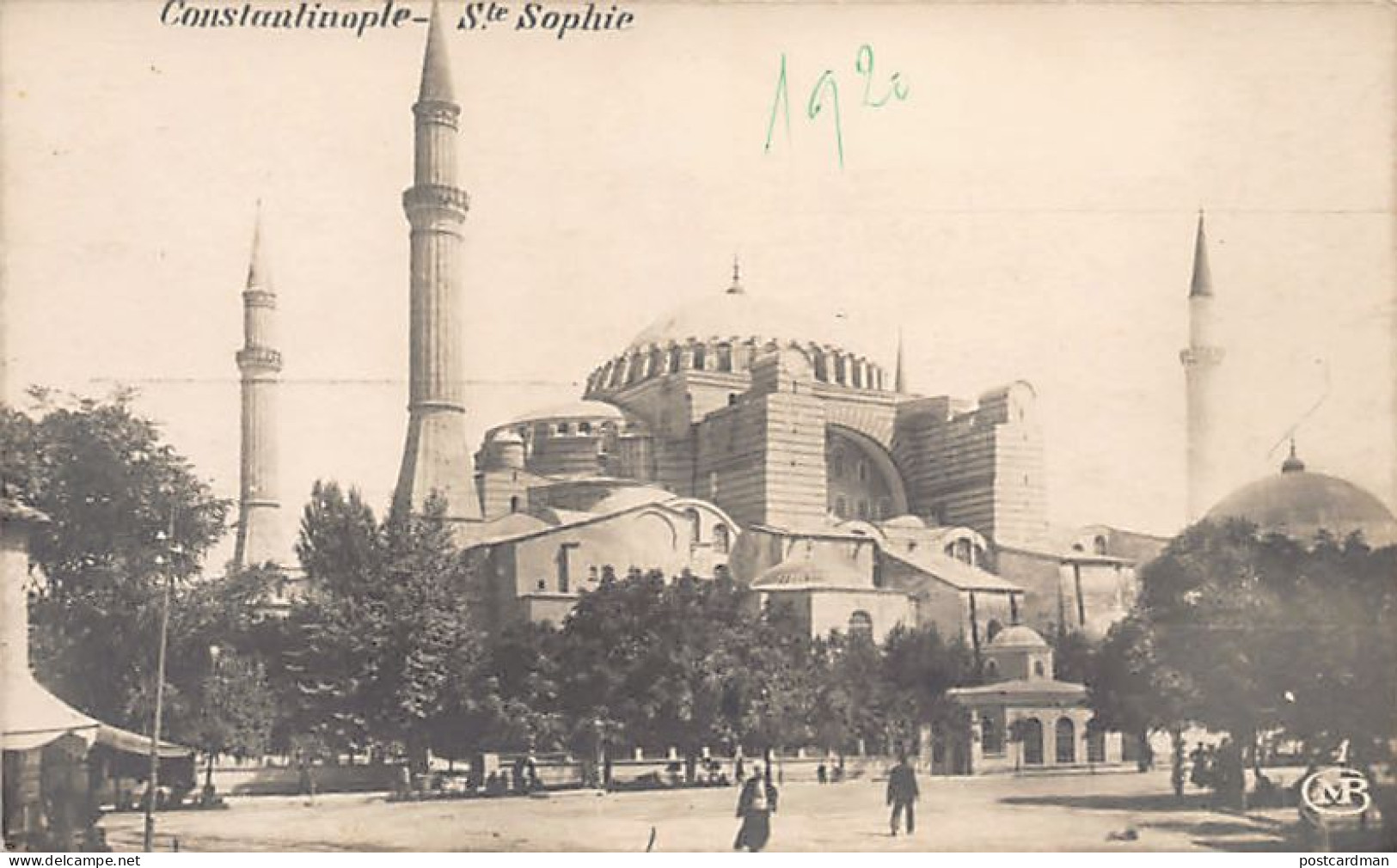 Turkey - ISTANBUL - Hagia Sophia - REAL PHOTO - Publ. MB 1 - Turkey