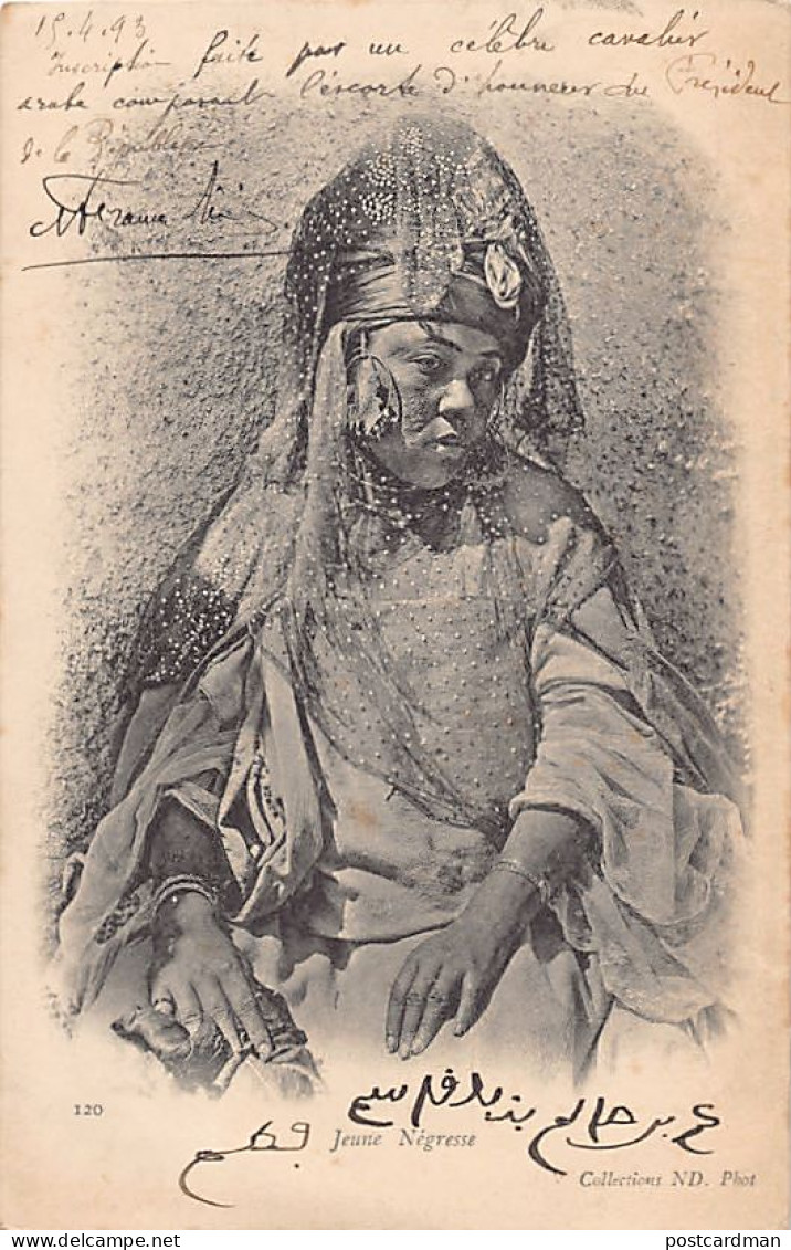 Algérie - Jeune Négresse - Ed. Neurdein ND Phot. 120 - Mujeres