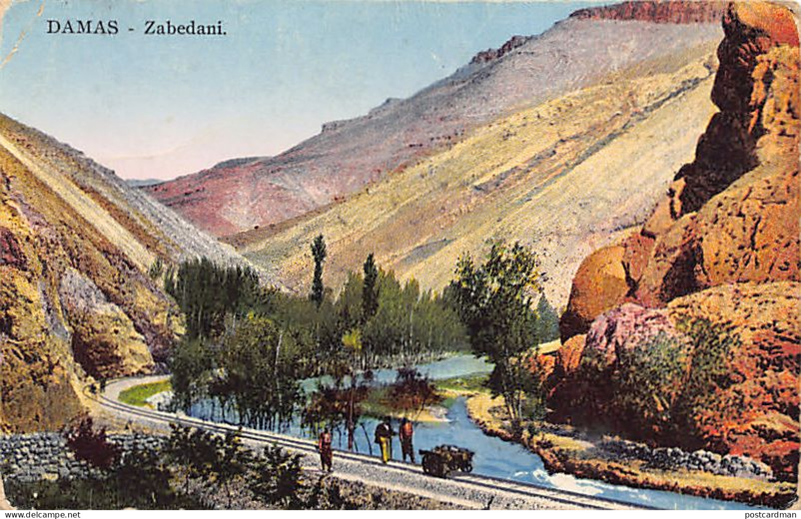 Syria - DAMASCUS - Al-Zabadani - Publ. Sarrafian Bros 34CD - Syria