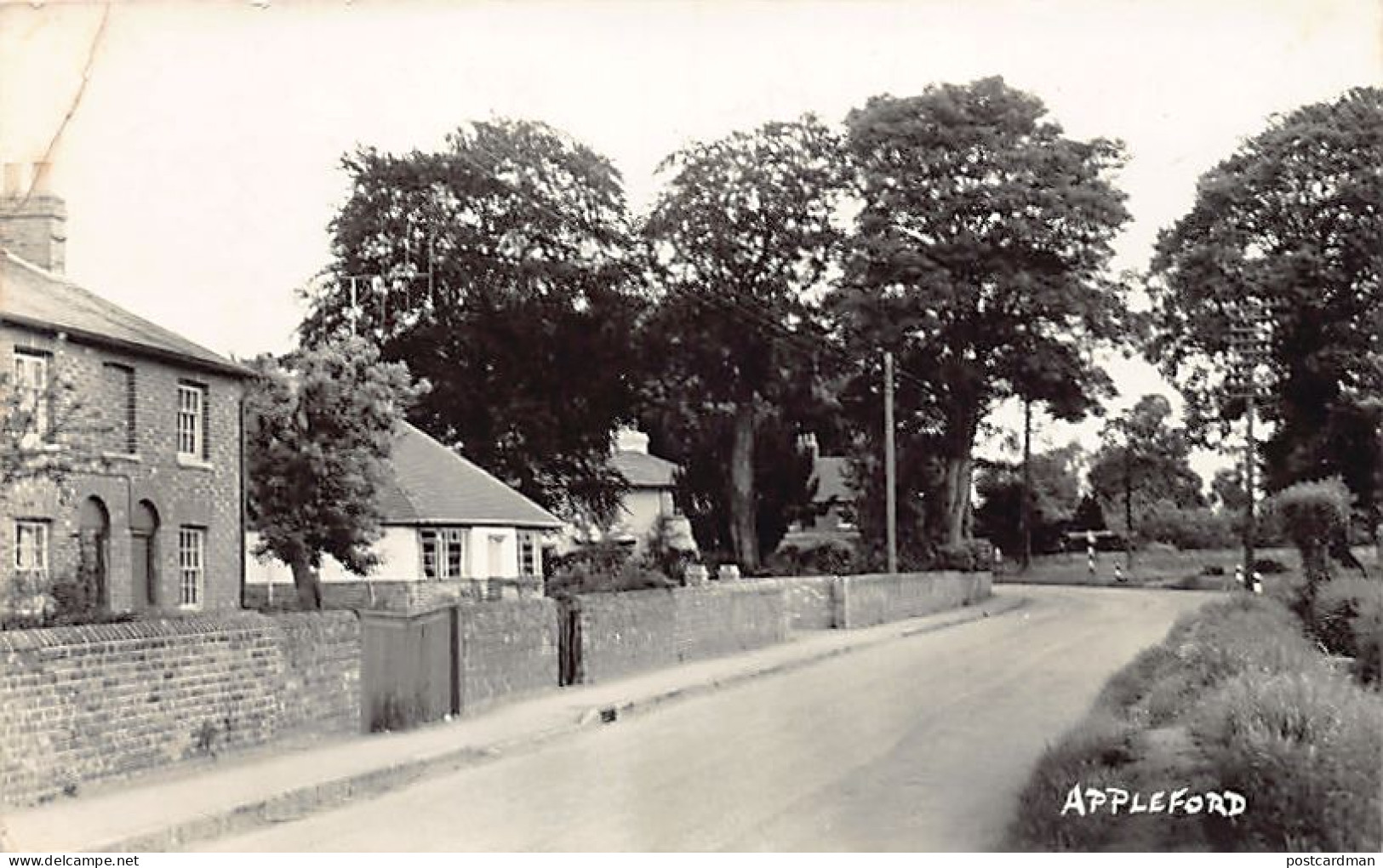 England - APPLEFORD - THE VIllage - REAL PHOTO Publ. Packer's Studio - Andere & Zonder Classificatie