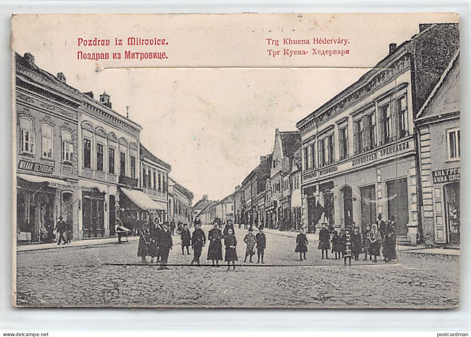 Serbia - SREMSKA MITROVICA - Sachet Postcard - Serbie