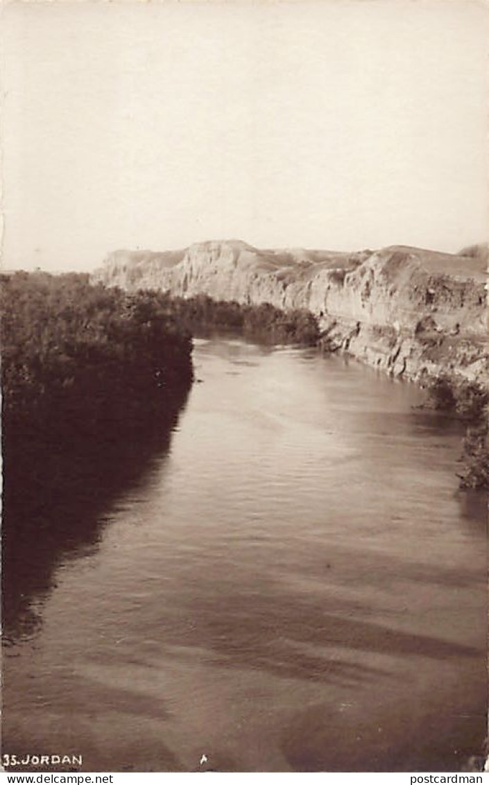 Israel - Jordan River - REAL PHOTO Publ. American Colony ? 35 - Israel