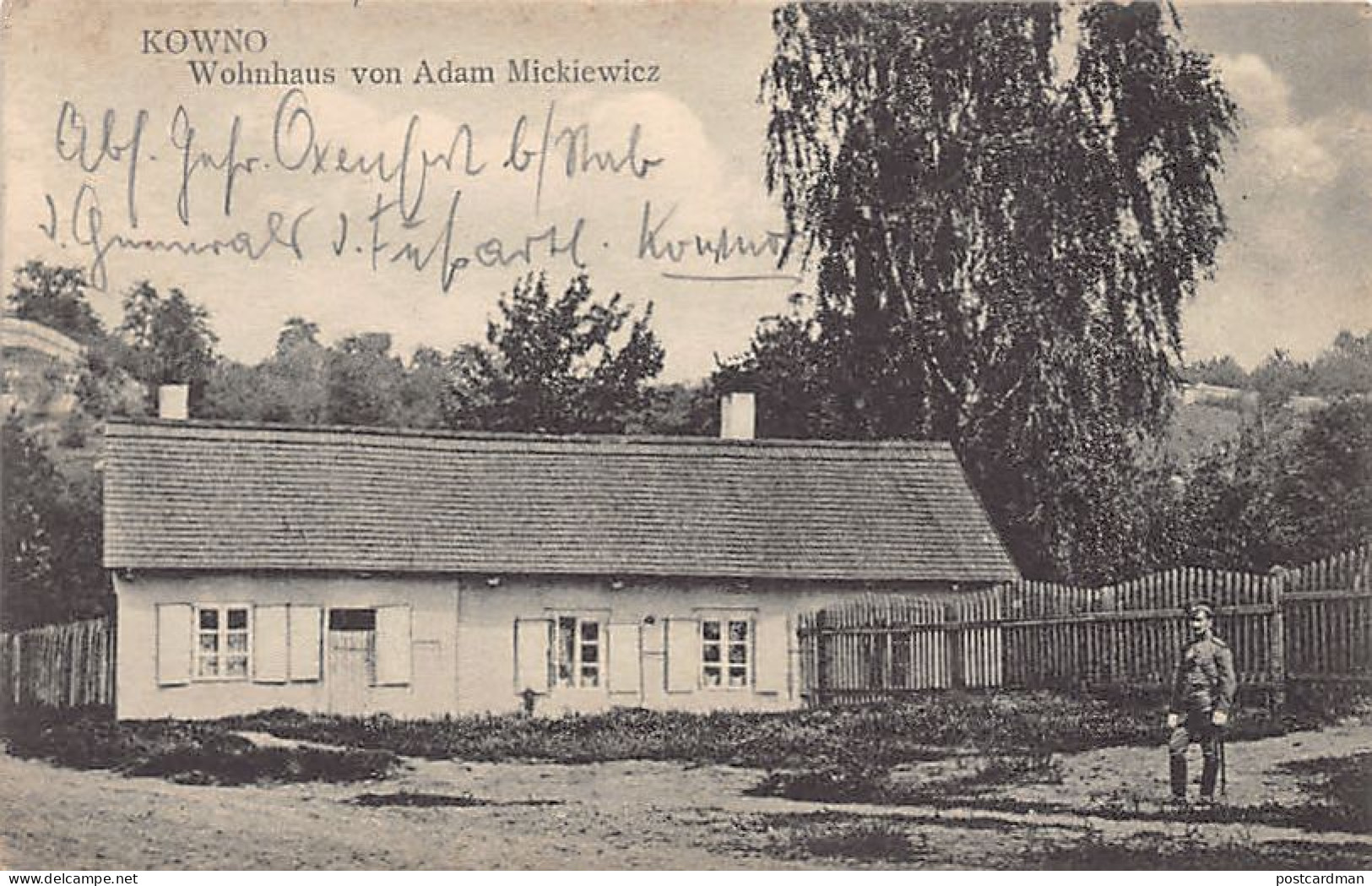 Lithuania - KAUNAS - Birth Place Of Adam Mickiewicz - Publ. Unknown  - Lituania