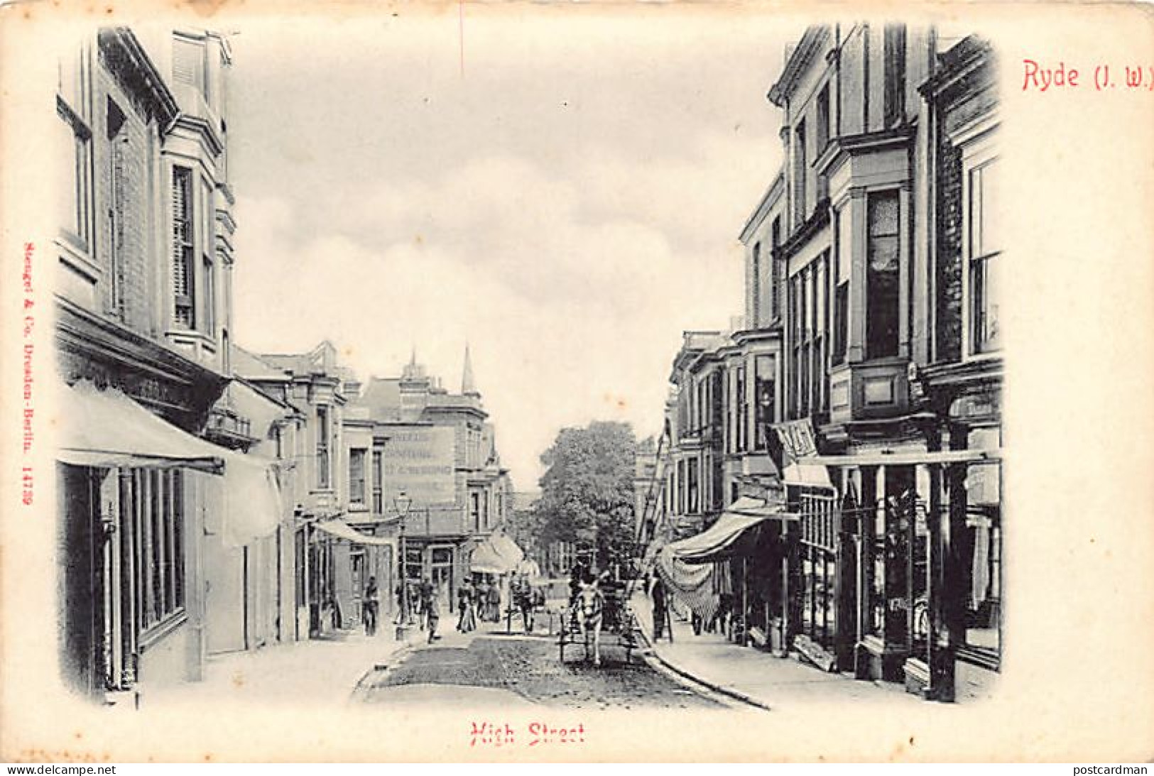 England - RYDE (Isle Of Wright) High Street - Other & Unclassified