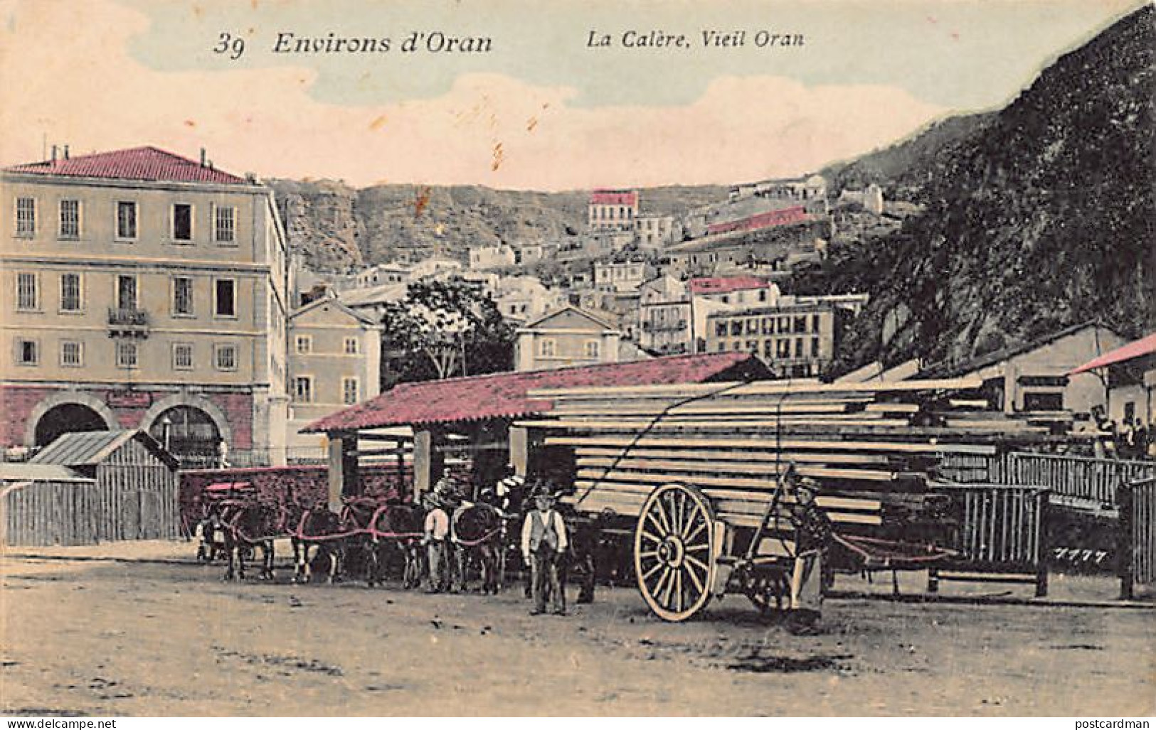 LA CALÈRE Environs D'Oran - Transport De Bois - Vieil Oran - Ed. Inconnu 39 - Oran