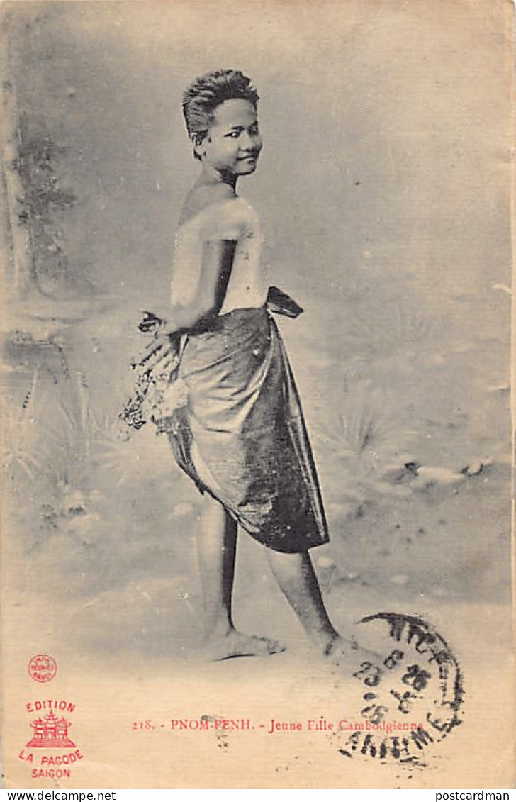 Cambodge - PHNOM PENH - Jeune Fille Cambodgienne - Ed. La Pagode 218 - Cambodia