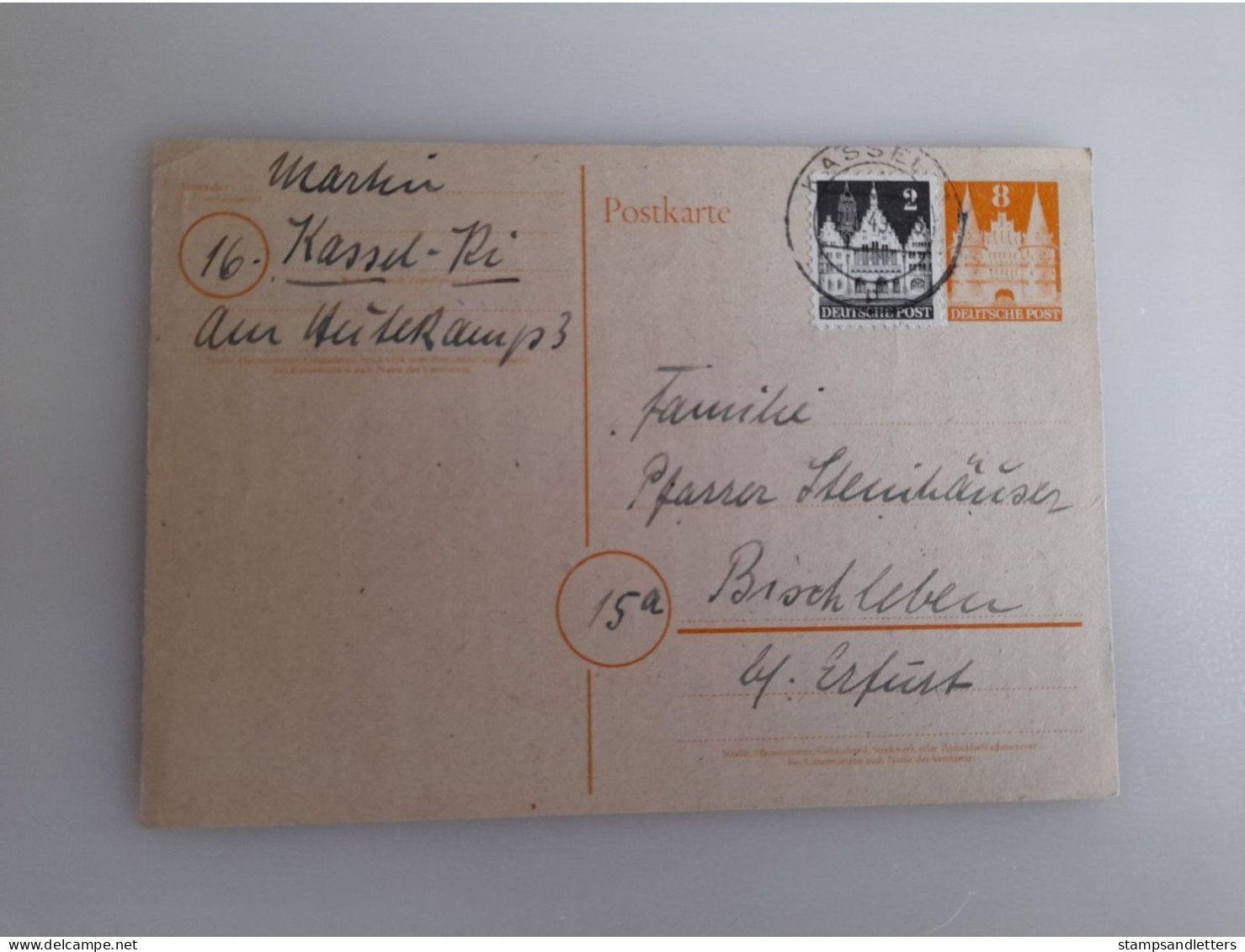 1949 Kassel - Lettres & Documents