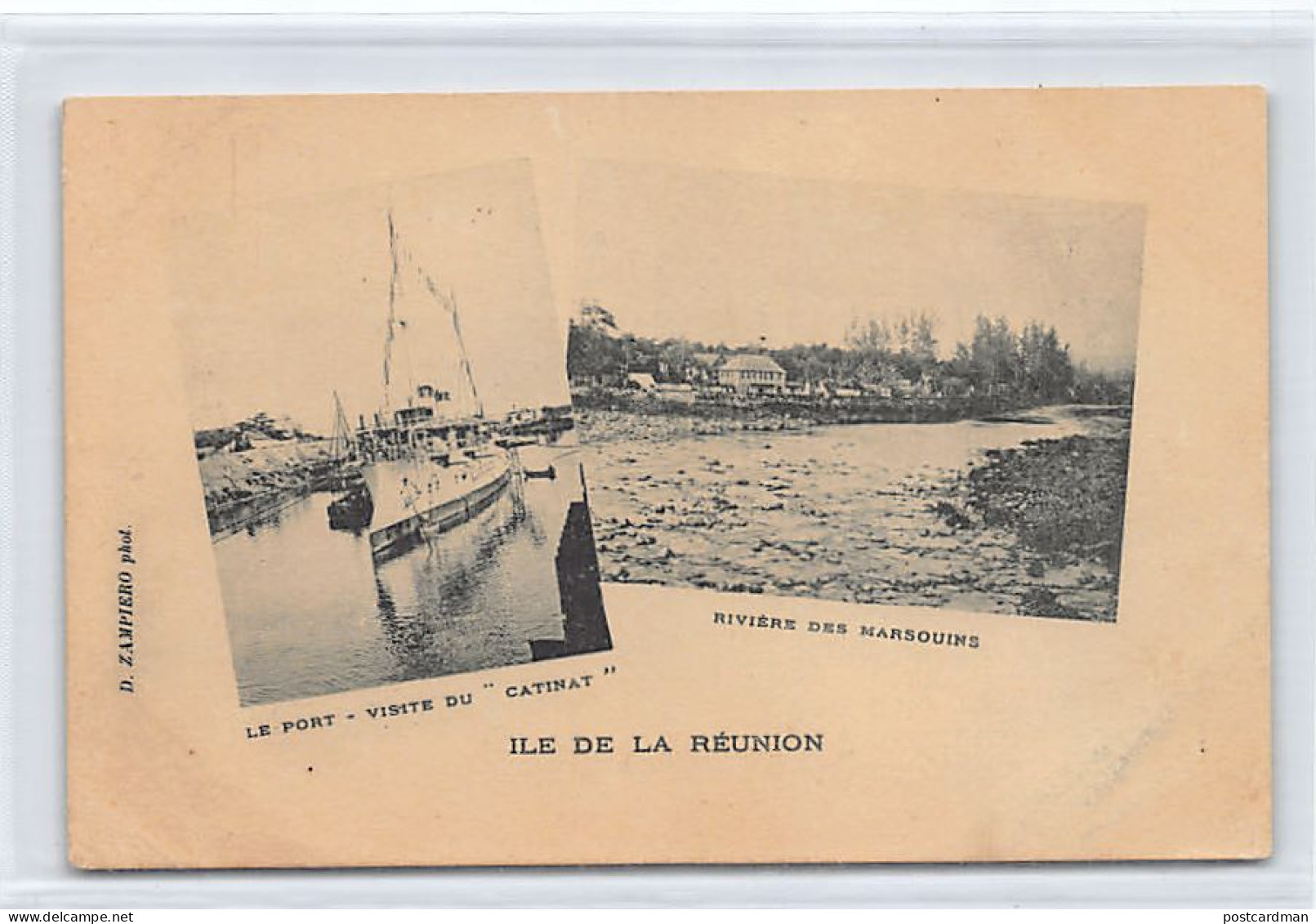 La Réunion - LE PORT - Visite Du Catinat - Rivière Des Marsouins - Ed. D. Zampiero  - Other & Unclassified