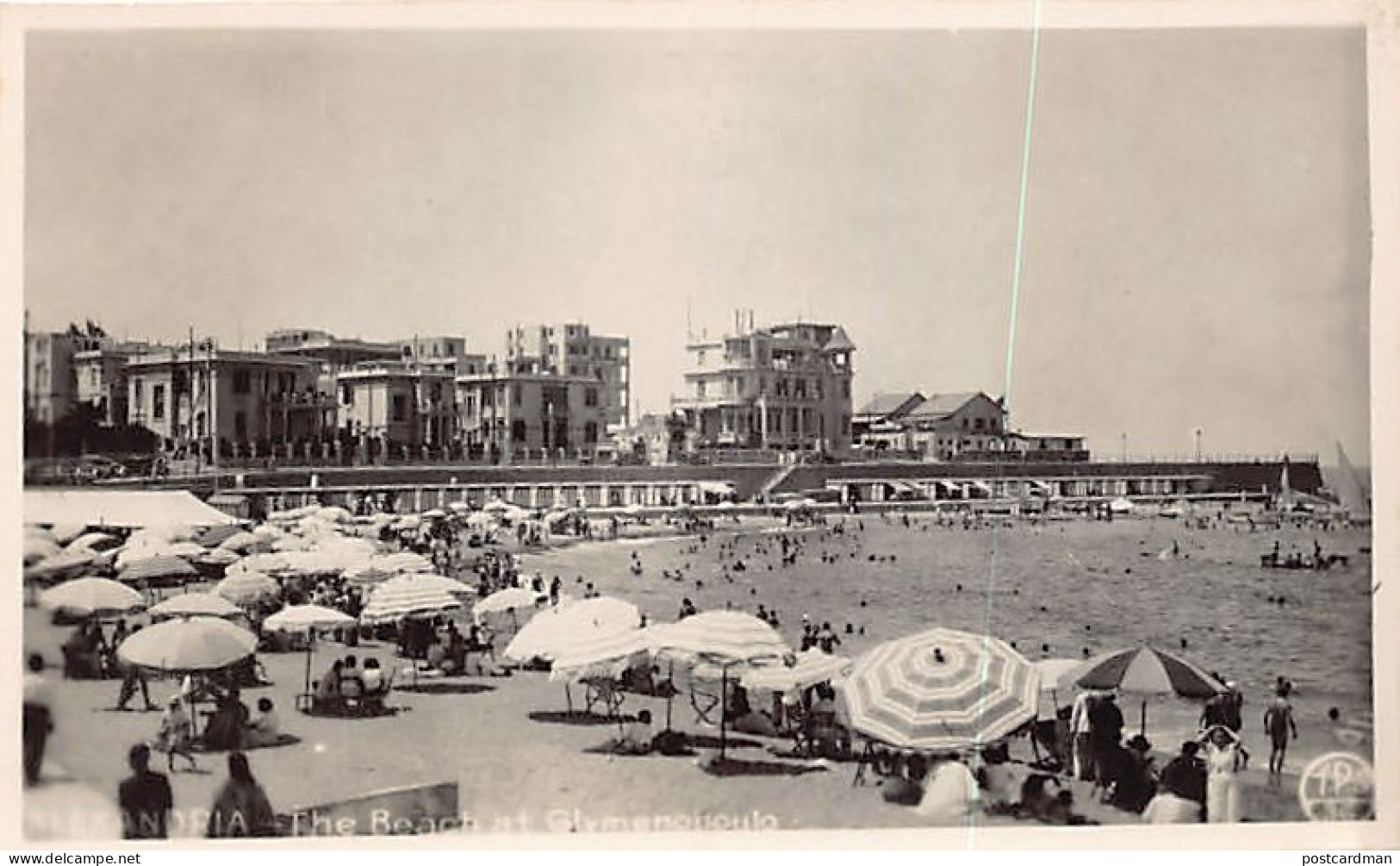 Egypt - ALEXANDRIA - The Beach At Glymenopoulo (Ramsis) - Publ. T.P.S.  - Alexandrie