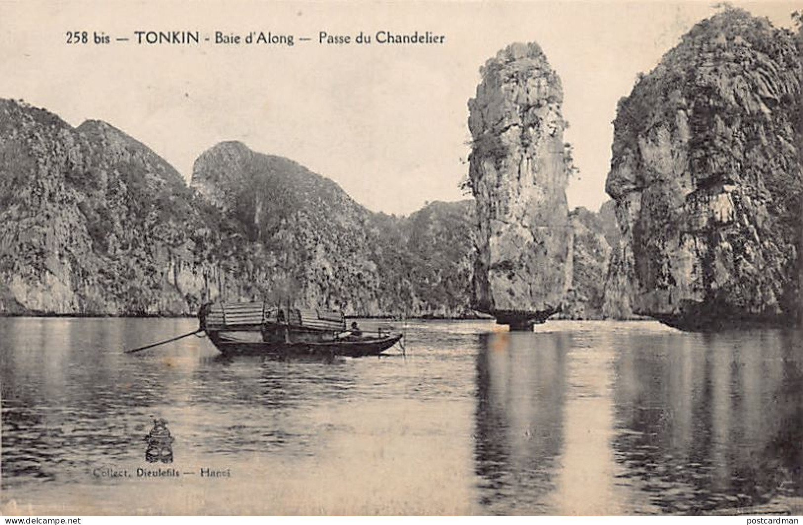 Viet Nam - Baie D'Along - Passe Du Chandelier - Ed. P. Dieulefils 258 Bis - Viêt-Nam