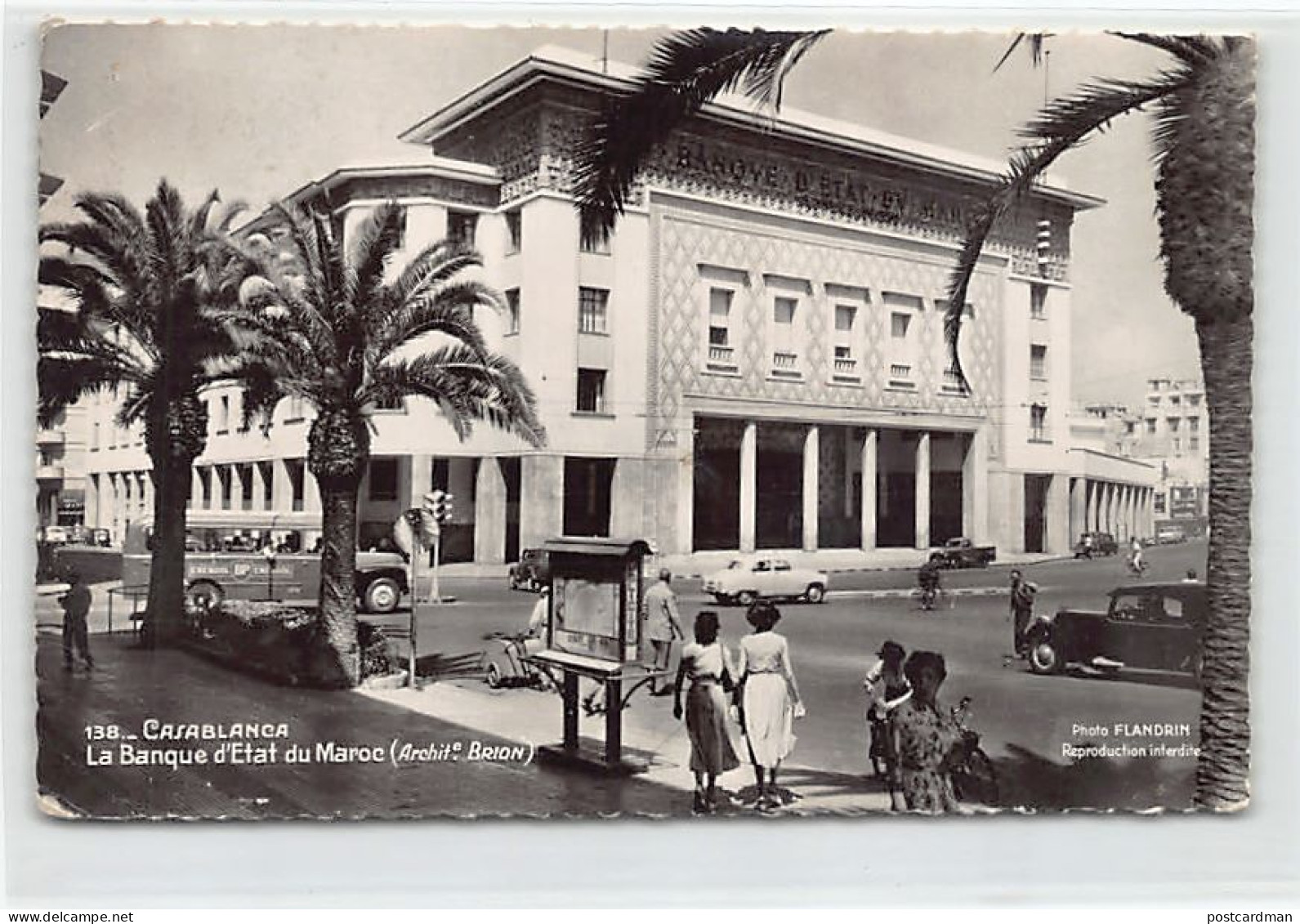 Maroc - CASABLANCA - La Banque D'Etat Du Maroc - Ed. Flandrin 138 - Casablanca