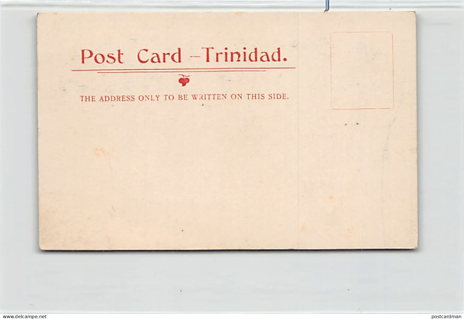 Trinidad - PORT OF SPAIN - Bonding Warehouse, St. Vincent Street - SMALL SIZE Early Forerunner Postcard - Publ. Unknown  - Trinidad