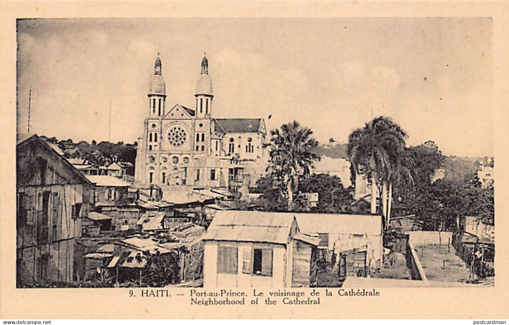 Haiti - PORT AU PRINCE - Neighborhood Of The Cathedral - Ed. Thérèse Montas 9 - Haïti