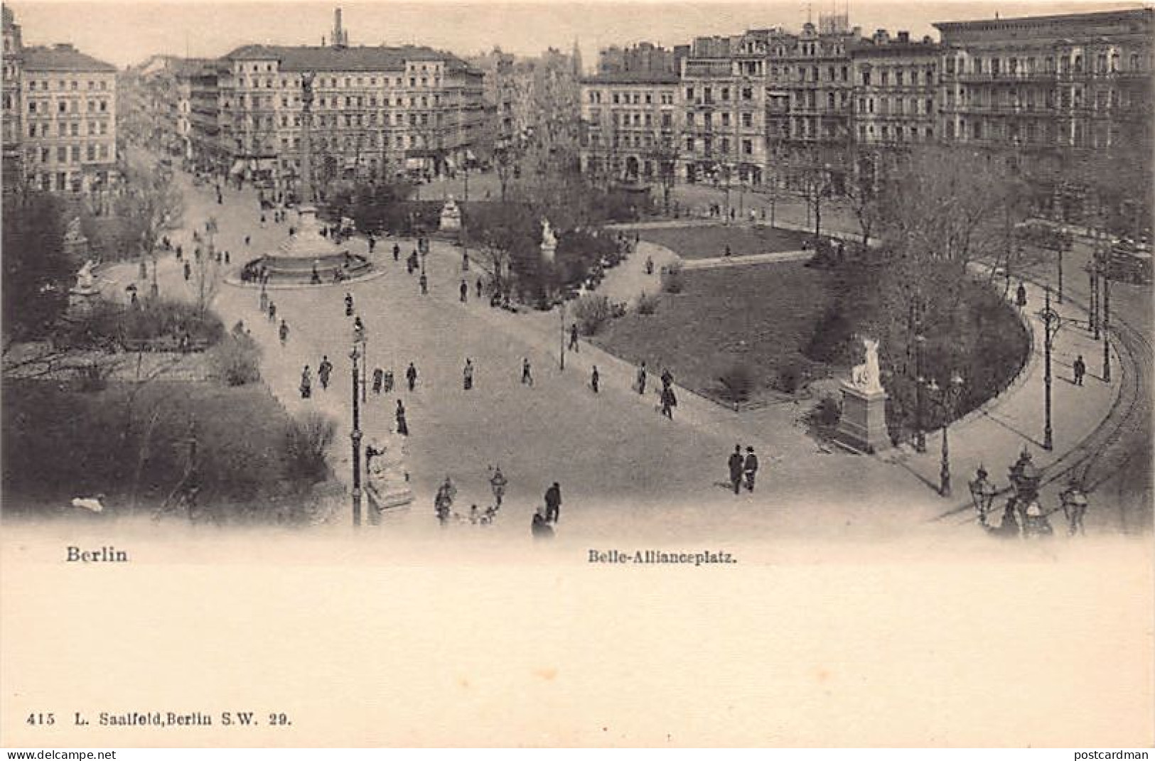 Deutschland - BERLIN - Belle-Allianceplatz - Verlag L. Saalfeld - Mitte