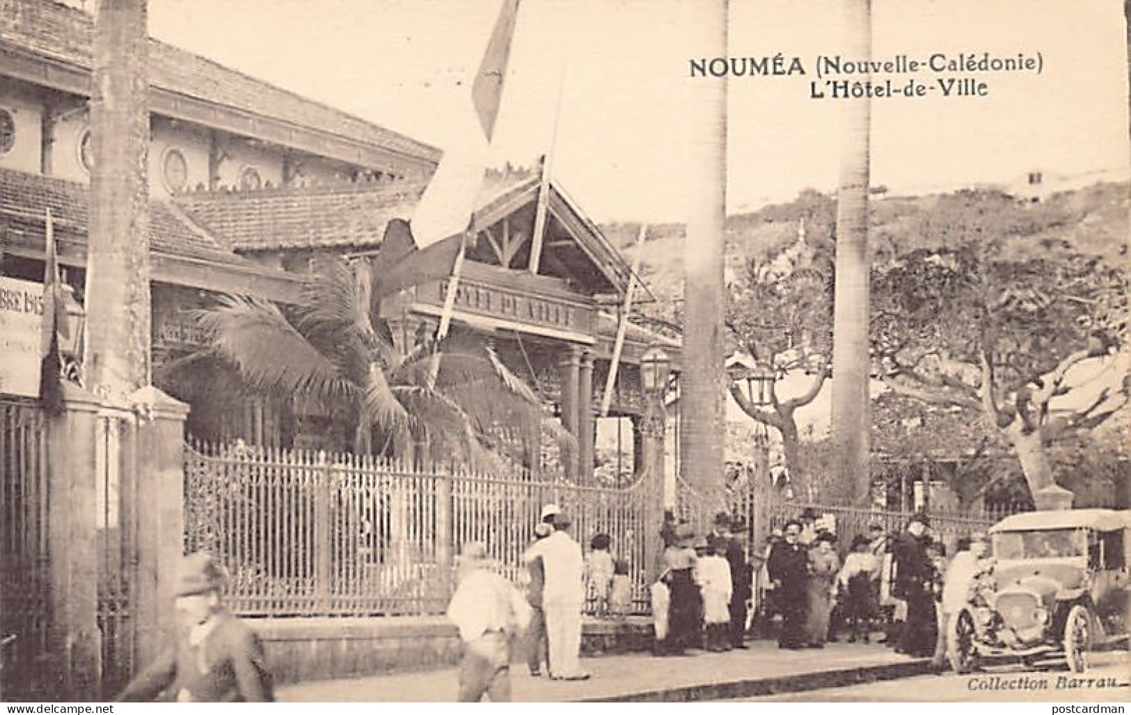 Nouvelle-Calédonie - NOUMÉA - L'Hôtel De Ville - Ed. Barrau  - Nouvelle Calédonie