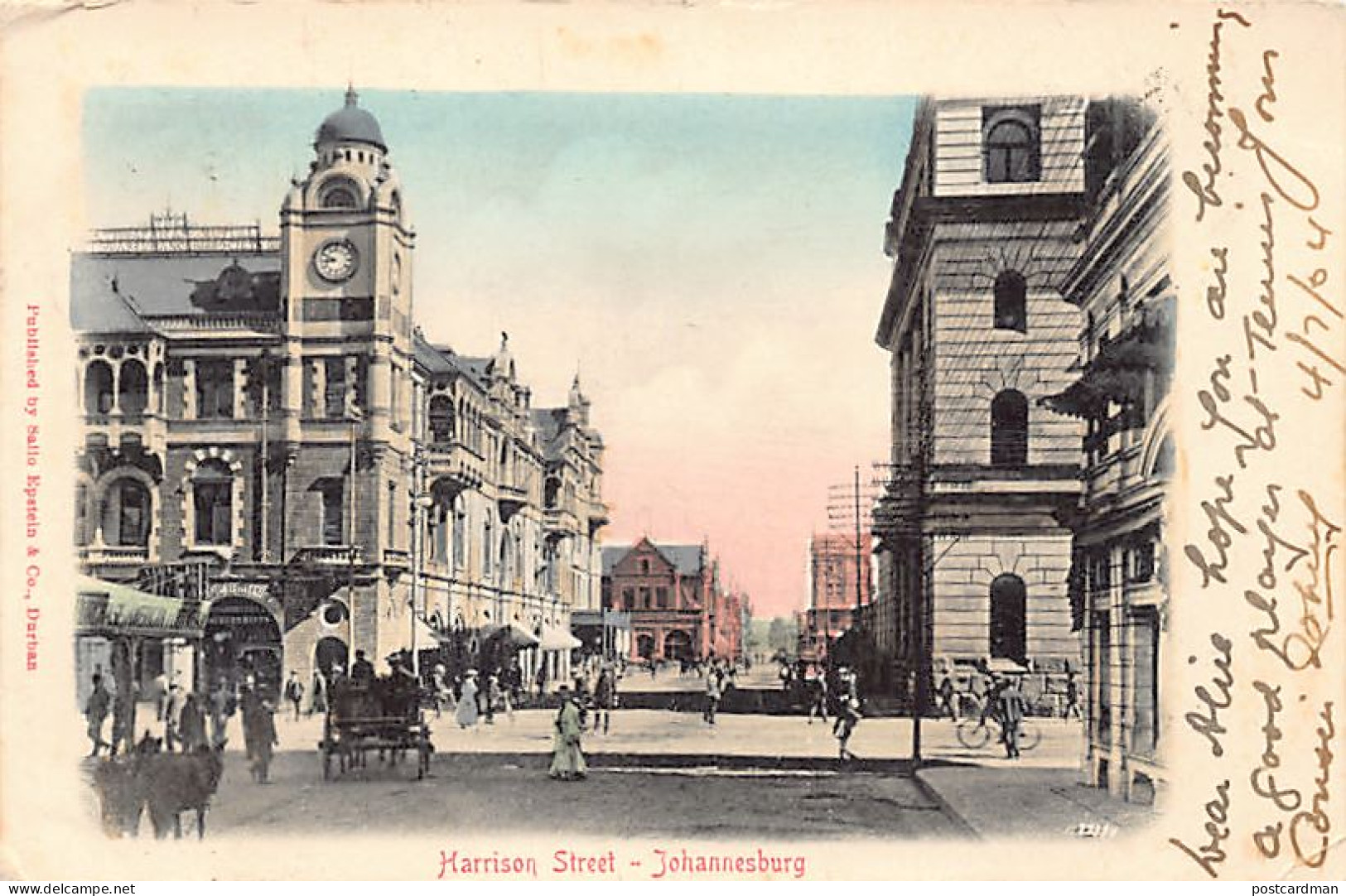 South Africa - JOHANNESBURG - Harrison Street - Publ. Sallo Epstein & Co.  - South Africa