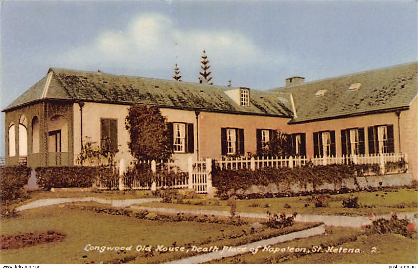 ST. HELENA - Longwood Old House, Death Place Of Napoleon - Publ. Polytechnic  - Sainte-Hélène