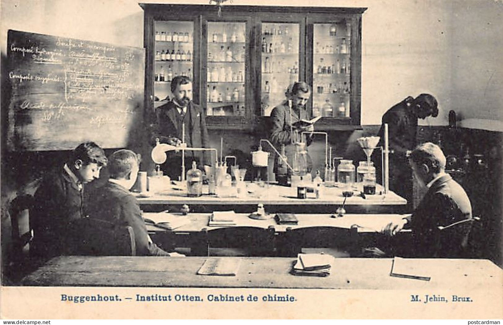 BUGGENHOUT (O. Vl.) Institut Otten - Cabinet De Chimie - Uitg. M. Jehin  - Buggenhout
