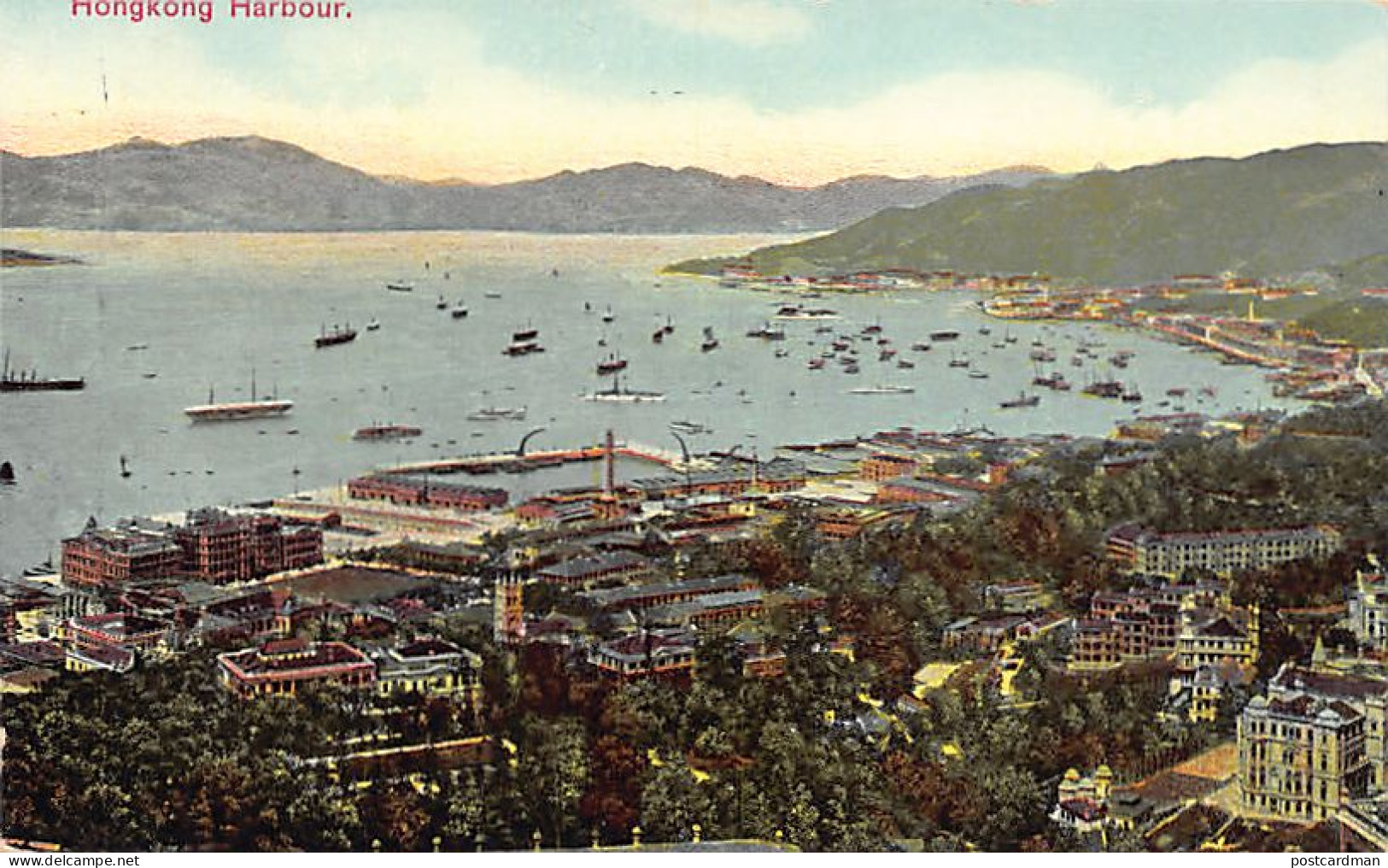 China - HONG KONG - The Harbour - Publ. Turco-Egyptian Tobacco Store  - China (Hong Kong)