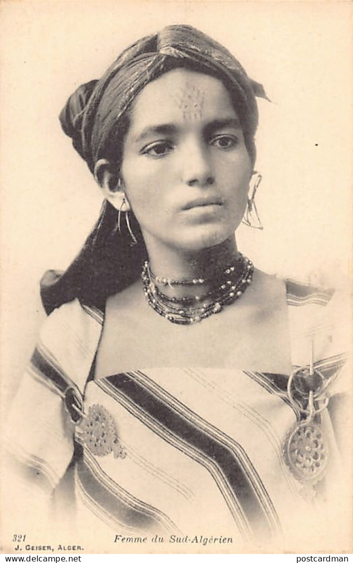 Algérie - Femme Du Sud-Algérien - Ed. J. Geiser 321 - Women