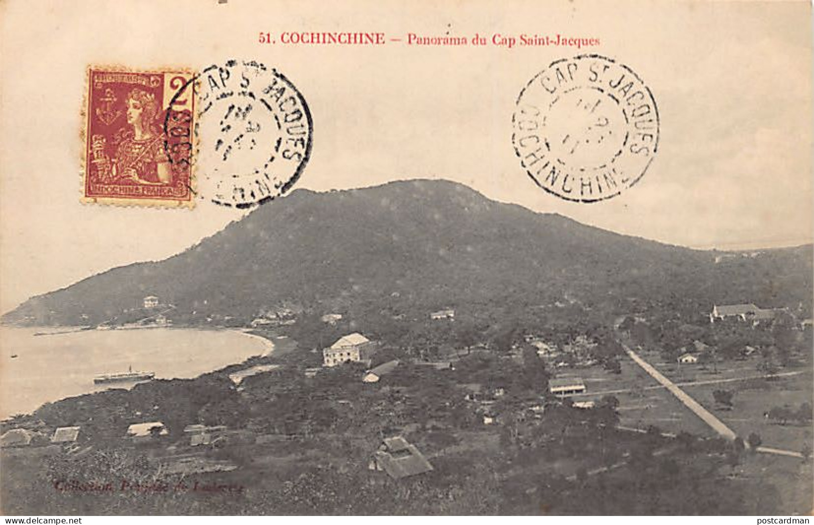 Viet-Nam - VUNG TAU Cap-Saint-Jacques - Panorama - Ed. Poujade De Ladevèze 51 - Viêt-Nam