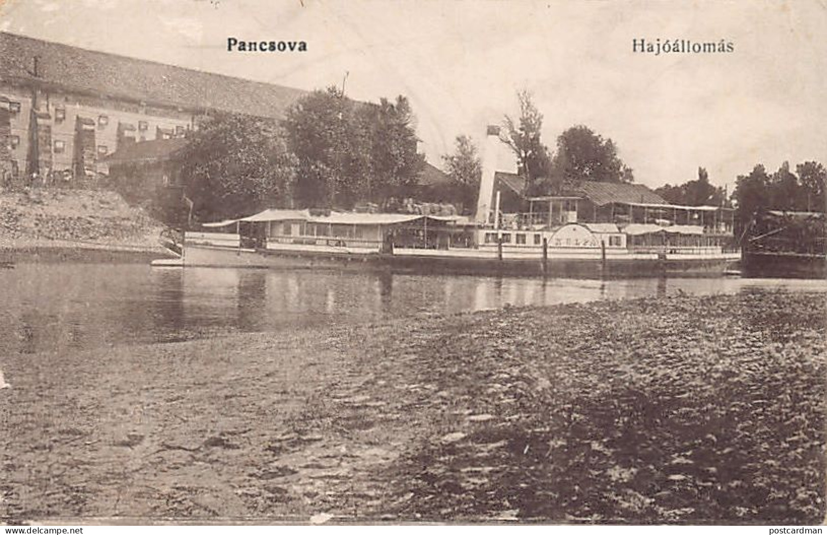 Serbia - PANČEVO Pancsova - Shipwreck - Steamboat Kulpa - Serbie