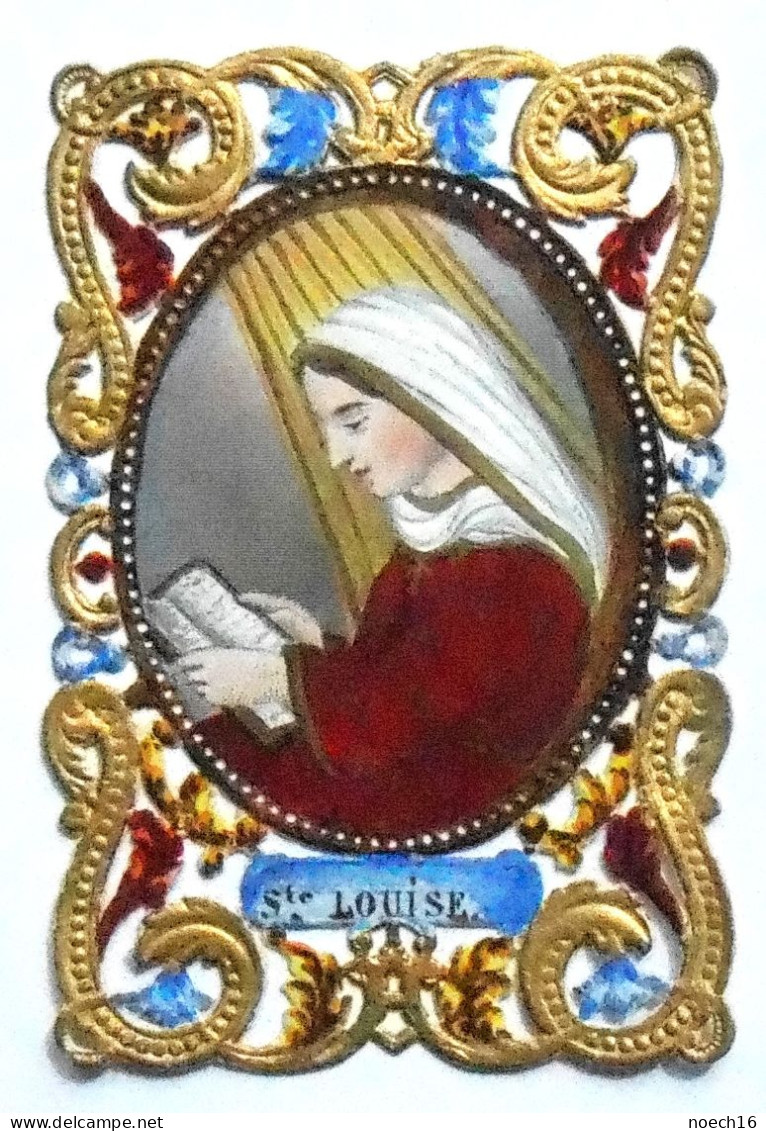 Image Dentelle. Sainte Louise. Edit. Villemur, Paris - Andachtsbilder