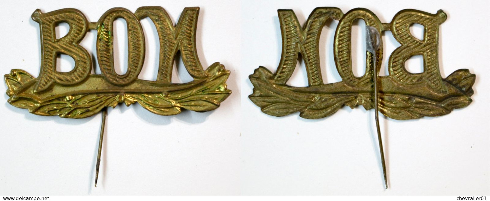 Militaria-BE-Terre-insigne_accessoires_Bon Pour Le Service_21-02 - Army