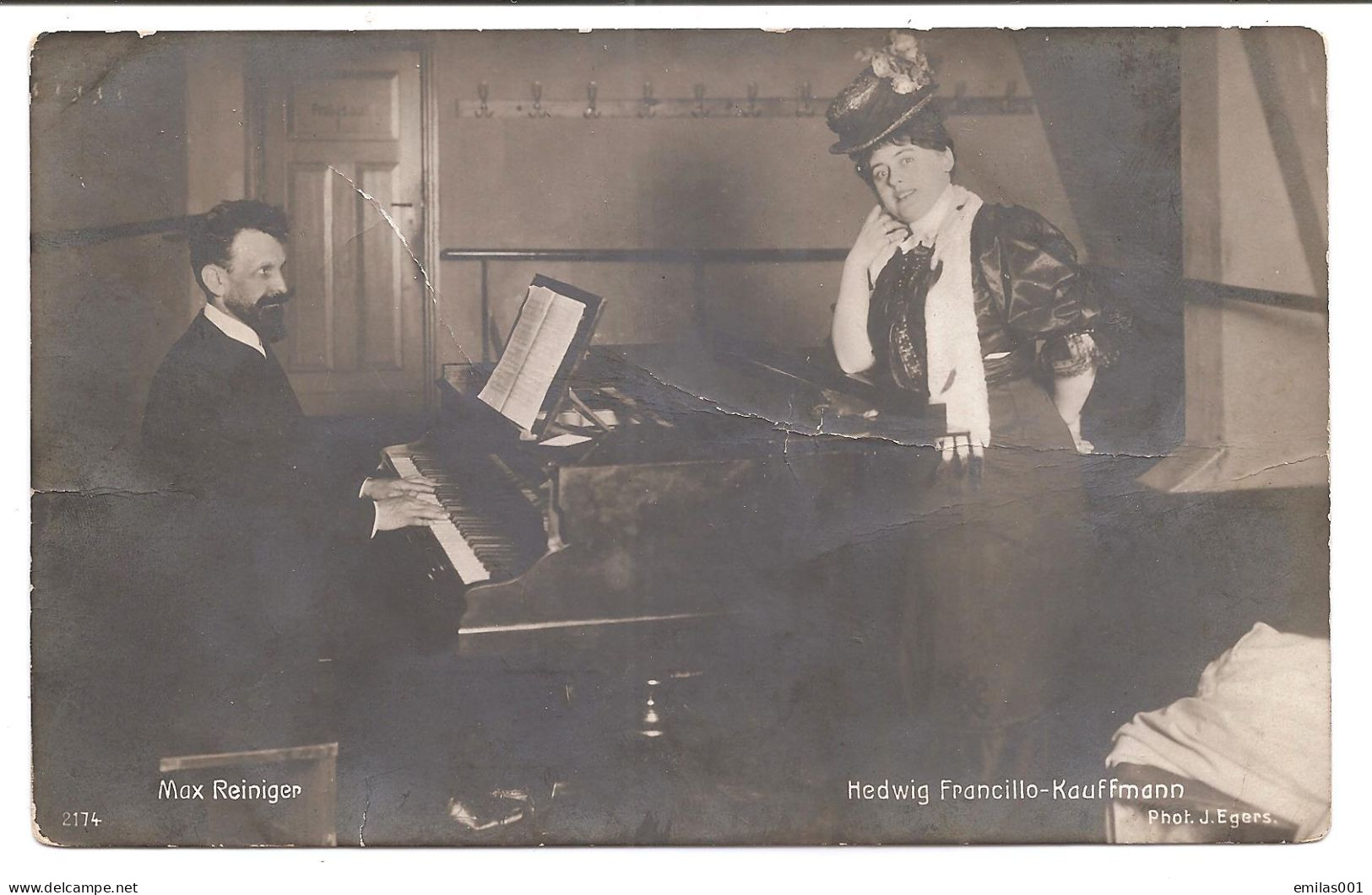 Max Reiniger Et Hedwig Francillo- Kauffmann ( Soprano Autrichienne 30.09.1878 - 11.04.1948 ) - Opera
