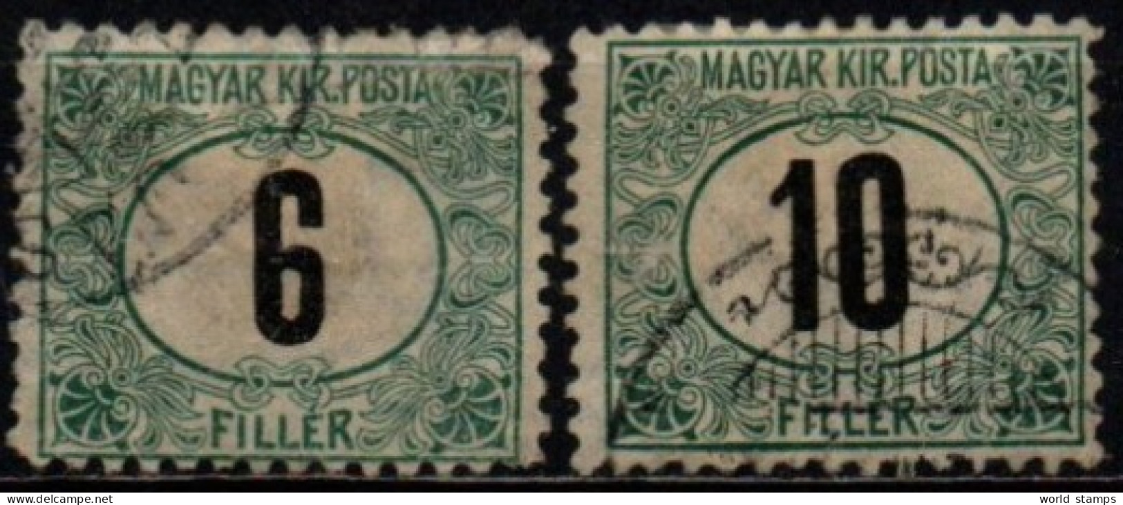 HONGRIE 1903 O - Impuestos