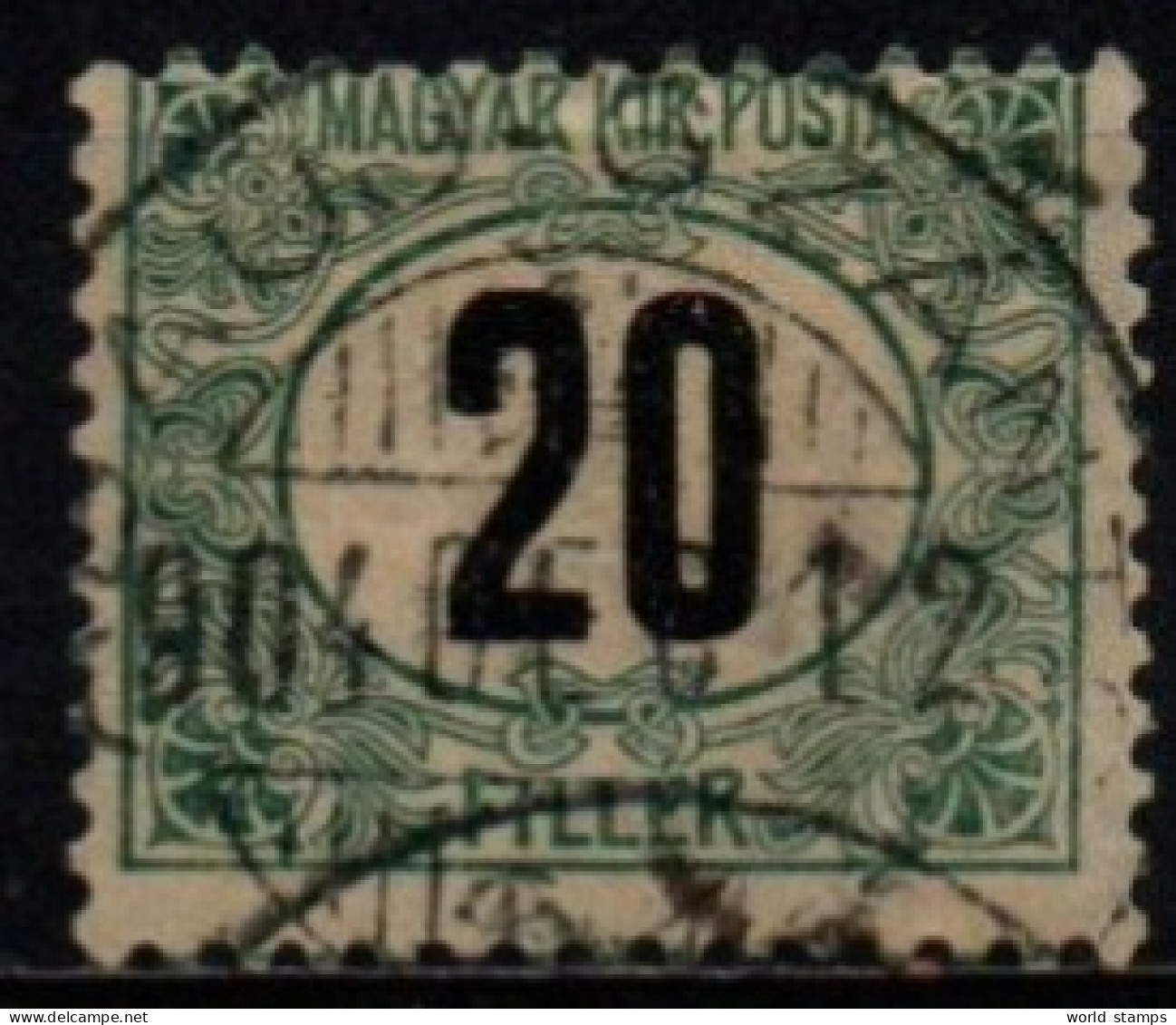 HONGRIE 1903 O - Impuestos