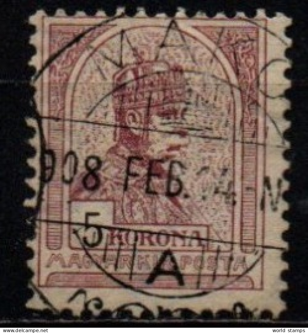 HONGRIE 1900-4 O DENT 12x11.5 - Oblitérés