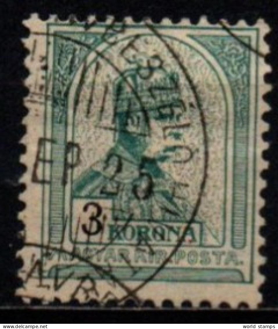 HONGRIE 1900-4 O DENT 12x11.5 - Gebraucht