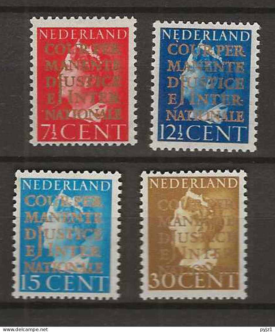 1940 MH/* Nederland, NVPH D16-19 - Officials